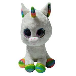 TY Beanie Boos Pixy Unicorn 18 inch Jumbo Plush Stuffed Animal Toy TySilk